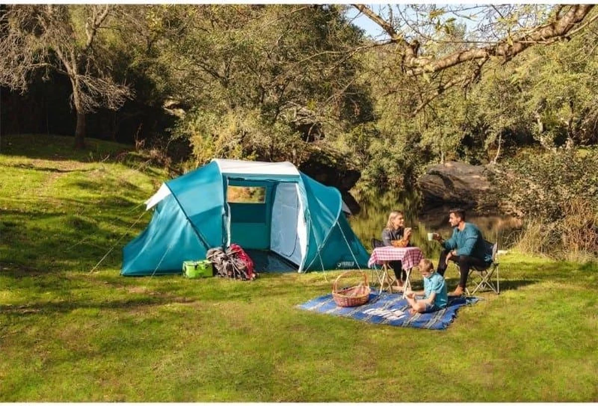 Bestway Pavillo Family Ground 4 - Blauw/ Wit - 4 Persoons 7 Bestway Pavillo Family Ground 4 - Blauw/ Wit - 4 Persoons - Afbeelding 5