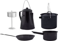 ESSCHERT DESIGN Pannenset Kampvuur - 4 Delig - Outdoor - Metaal -Outdoor Camping Shop 1200x837 1