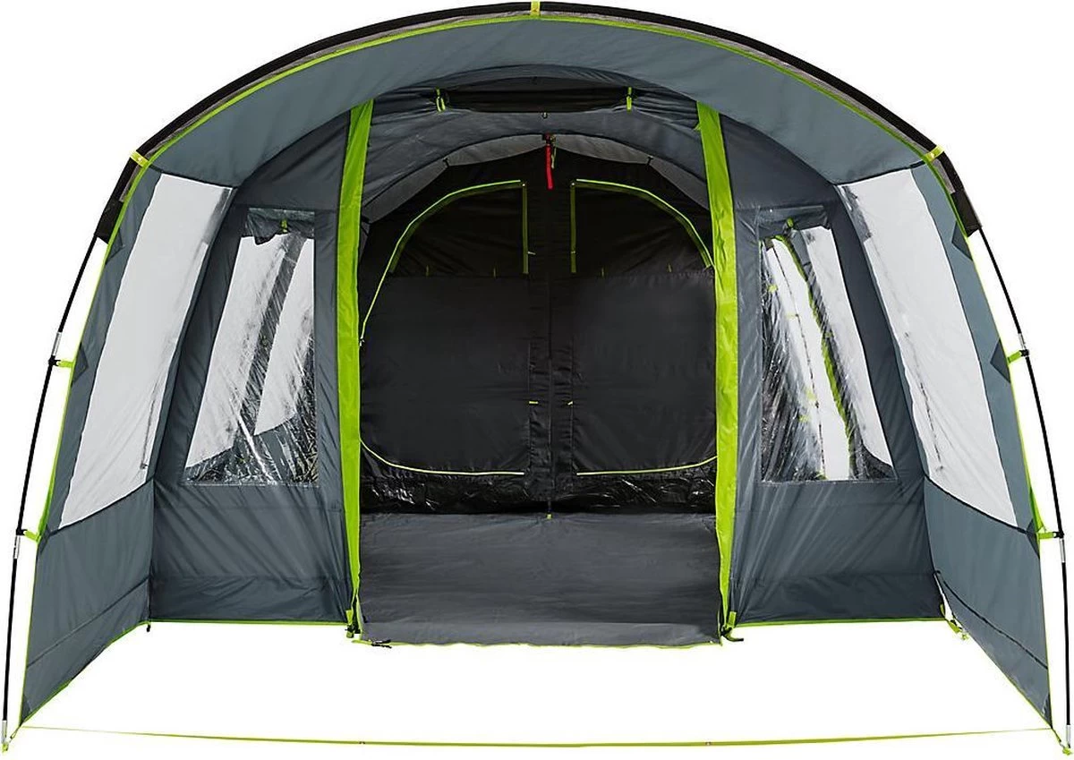 Coleman Vail 4L Tunneltent - Familie Tent - 4-Persoons - Grijs/Groen 3 Coleman Vail 4L Tunneltent - Familie Tent - 4-Persoons - Grijs/Groen