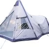 Skandika Tipi Kotona Air Opblaasbare Tent – Opblaasbare Tenten - 4 Persoons Tipi Tent – Tenten - Campingtent – Ingenaaide Tentvloer – Muggengaas – 260 Cm Stahoogte – 490 X 370 X 260 (L X B X H) – Outdoor, Camping, Tuin – Luchttent - Kamperen - Beige -Outdoor Camping Shop 1200x878 3