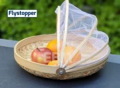 Voedselkap - Vliegenkapjes Bamboe Set 3 Stuks - Flystopper -Outdoor Camping Shop 1200x880 4
