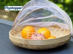 Voedselkap - Vliegenkapjes Bamboe Set 3 Stuks - Flystopper -Outdoor Camping Shop 1200x880 5