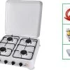 SMH LINE® Gas Kooktoestel 4 Pits - Camping Kooktoestel - Gaskomfoor - Incl. Gasslang Set -Outdoor Camping Shop 1200x887