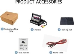 Yoelbaer Draagbare Display 4.3 Inch Color LCD TFT Monitor -Outdoor Camping Shop 1200x888 1