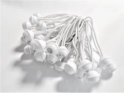 KC Partytent Elastiek Met Balletje | Lang | +/- 15 Cm | 40 Stuks