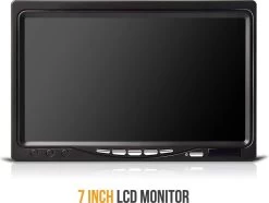 Strex Achteruitrijcamera Set Bedraad - 7" Scherm - 18LED Nachtzicht 15m - IP67 Waterdicht - Achteruitrij Camera -Outdoor Camping Shop 1200x903