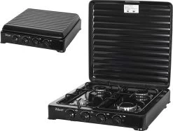 Zilan - Gas Kooktoestel 4 Pits - Campingkooktoestel - Gaskookplaat - Zwart -Outdoor Camping Shop 1200x909 1