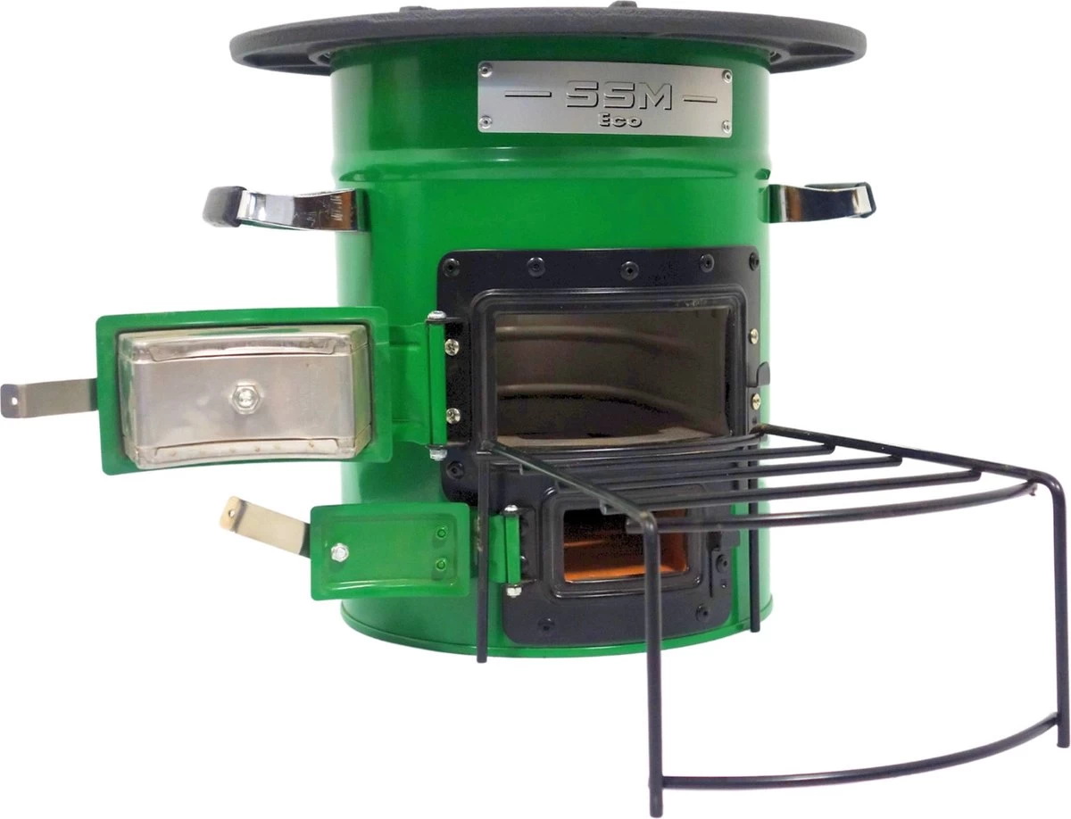 Dutch Rocket Stove - Rocket Stove - Kooktoestel Op Houtvuur - Met Draagtas - Dutch Oven 3 Dutch Rocket Stove - Rocket Stove - Kooktoestel Op Houtvuur - Met Draagtas - Dutch Oven