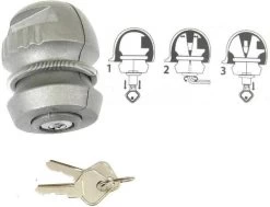 Benson Disselslot - Kogel Model - Geschikt Voor 50mm Ø Disselkoppeling