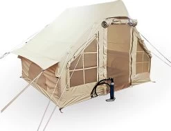 Opblaasbare Vier Persoons Tent Beige 300x200x210 Cm 25 Opblaasbare Vier Persoons Tent Beige 300x200x210 Cm -Outdoor Camping Shop 1200x920 7