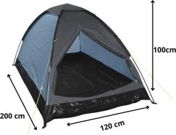 Orange85 Tent - 1 Persoons - Festivaltent - Blauw - Glow In The Dark - 200x120x100 Cm - Polyester -Outdoor Camping Shop 1200x925 2