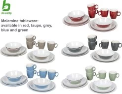 Bo-Camp Servies - Campingbord - 100% Melamine - 16-delig - Grijs 16 Bo-Camp Servies - Campingbord - 100% Melamine - 16-delig - Grijs -Outdoor Camping Shop 1200x928 1
