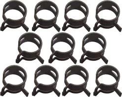 WiseGoods - Slangklemmen Set - Slangenklemmen - Veerklemmen - Slangklem - Set 6, 7, 8, 9, 10mm - Metalen Klem - Set 75 Stuks