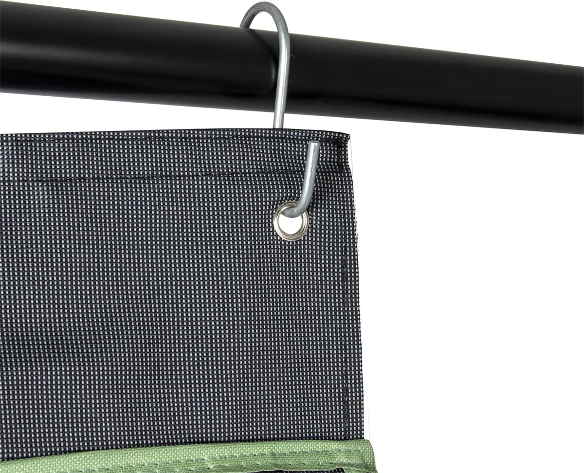 Bo-Camp - Tentorganizer - 12-vaks - Spiegel - 45x90cm - Grijs 7 Bo-Camp - Tentorganizer - 12-vaks - Spiegel - 45x90cm - Grijs - Afbeelding 5