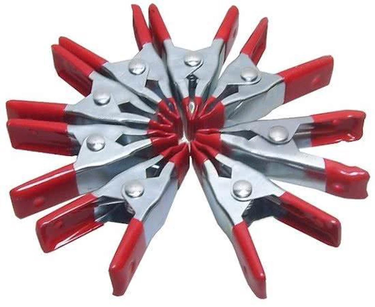 Benson Metalen Veerklem - 50 Mm - 8 Stuks 8 Benson Metalen Veerklem - 50 Mm - 8 Stuks - Afbeelding 6