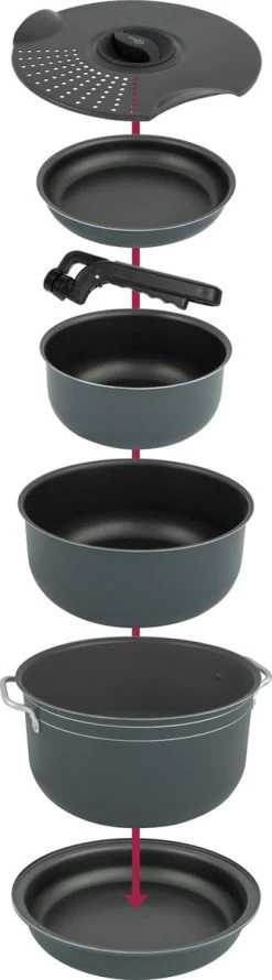 Bo-Camp Pannenset - Camping - 7-delig - Aluminium -Outdoor Camping Shop 333x1200