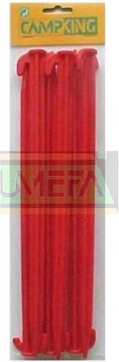 Campking Tentharing Kunststof - 30 Cm - 6 Stuks 5 Campking Tentharing Kunststof - 30 Cm - 6 Stuks - Afbeelding 3