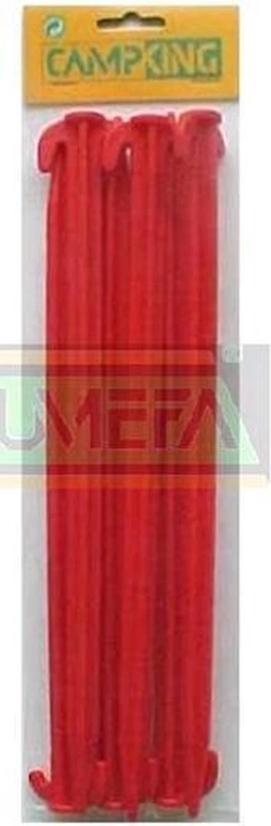 Campking Tentharing Kunststof - 30 Cm - 6 Stuks 4 Campking Tentharing Kunststof - 30 Cm - 6 Stuks - Afbeelding 2
