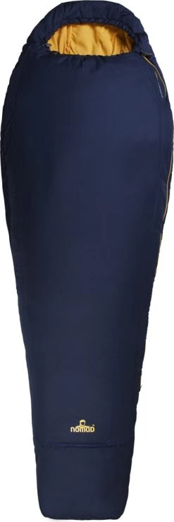 NOMAD Inca 750 - Mummy Slaapzak - 210 X 80/50 - Donkerblauw -Outdoor Camping Shop 401x1200