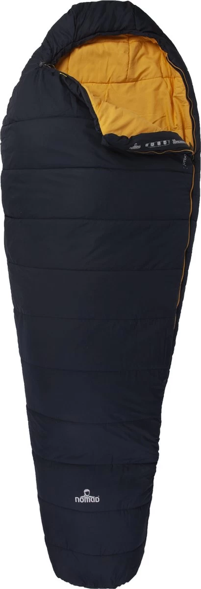 NOMAD® Inca 1200 Slaapzak | 210x80cm Blauw | Lichtgewicht & Kwalitatief | Mummy Slaapzak | Incl Hoes 5 NOMAD® Inca 1200 Slaapzak | 210x80cm Blauw | Lichtgewicht & Kwalitatief | Mummy Slaapzak | Incl Hoes - Afbeelding 3