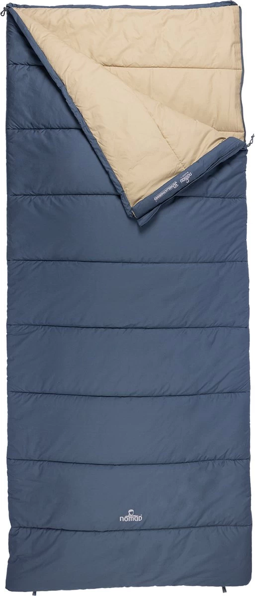 NOMAD® Blazer XL Slaapzak | 220x90cm Blauw | Lichtgewicht & Kwalitatief | Slaapzak | Incl Hoes 3 NOMAD® Blazer XL Slaapzak | 220x90cm Blauw | Lichtgewicht & Kwalitatief | Slaapzak | Incl Hoes