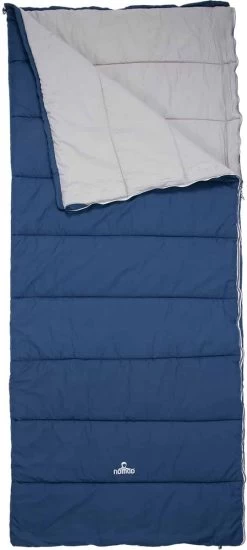 NOMAD® Brisbane XL Slaapzak | 220x90cm Blauw | Lichtgewicht & Kwalitatief | Dekenmodel Slaapzak | Incl Hoes -Outdoor Camping Shop 539x1200