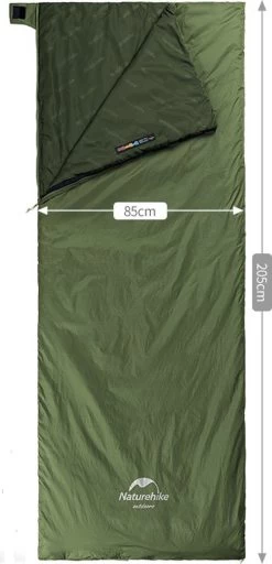 Naturehike® Slaapzak - Lichtgewicht - 205*85cm - Compact - Waterdicht - 3 Seizoenen Slaapzak Lente, Zomer & Herfst - Outdoor - Slaapzakken Volwassen & Kinderen -Outdoor Camping Shop 579x1200
