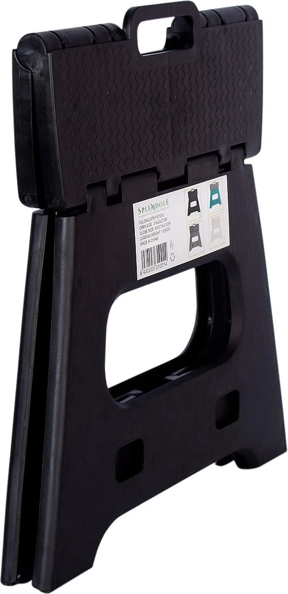 Splendole Opstapje Inklapbaar Caravanopstapje - Opvouwbaar - 120 Kg - 27 Cm Krukje Zwart 8 Splendole Opstapje Inklapbaar Caravanopstapje - Opvouwbaar - 120 Kg - 27 Cm Krukje Zwart - Afbeelding 6