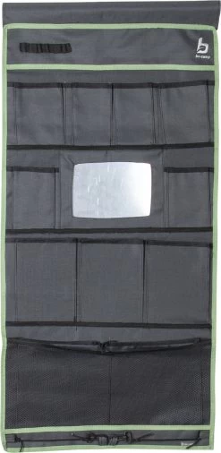 Bo-Camp - Tentorganizer - 12-vaks - Spiegel - 45x90cm - Grijs