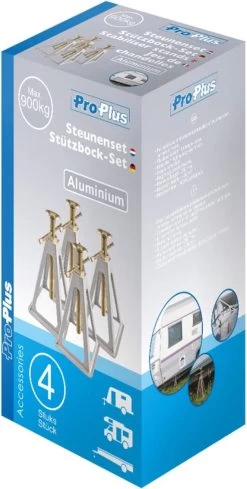 ProPlus Steunenset Aluminium 4 Stuks 360803 22 ProPlus Steunenset Aluminium 4 Stuks 360803 -Outdoor Camping Shop 606x1200