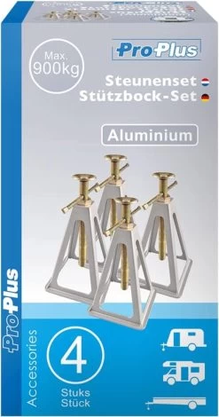 ProPlus Steunenset Aluminium 4 Stuks 360803 21 ProPlus Steunenset Aluminium 4 Stuks 360803 -Outdoor Camping Shop 631x1200
