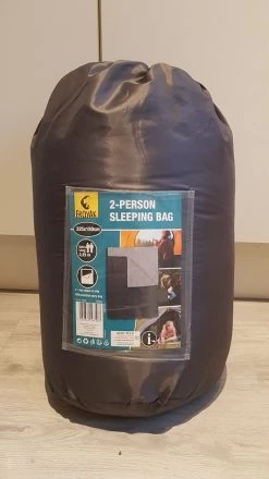 Froyak - 2-persoons Slaapzak XXL Grijs 225 X 150 Cm - Tweepersoonsslaapzak - Tweepersoons - Slaapzak -Outdoor Camping Shop 674x1200