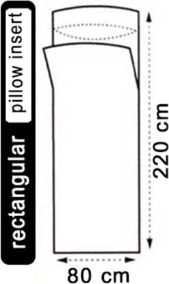LOWLAND OUTDOOR® LAKENZAK - 100% KATOEN - RECHT MODEL - 220X80 CM - 350GR -Outdoor Camping Shop 716x1200