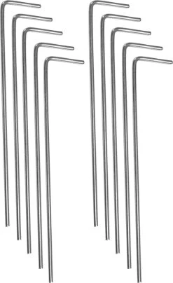 Springos Tentharingen | Haringen | Grondpennen | Staal | 10 Stuks -Outdoor Camping Shop 734x1200 1