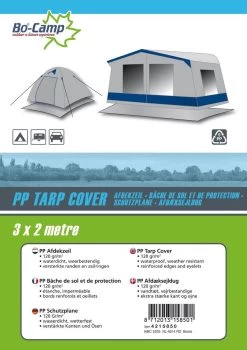 Bo-Camp Grondzeil - 3 X 2 Meter - Grijs -Outdoor Camping Shop 848x1200 2