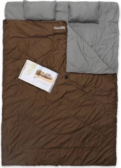 Where Tomorrow Double Slaapzak 220 X 150 Cm Diverse Kleuren - Bruin -Outdoor Camping Shop 865x1200 1