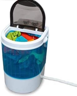 Mini-lader, Wasmachine, Met Centrifuge, Campingwasmachine Tot 3 Kg, Klein En Handig Met Draaggreep [Energieklasse B] -Outdoor Camping Shop 962x1200 1