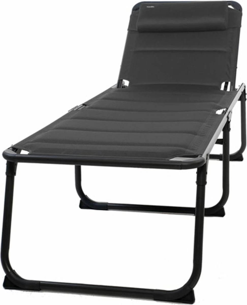 Travellife Barletta Ligbed - Antraciet / Donkergrijs 8 Travellife Barletta Ligbed - Antraciet / Donkergrijs - Afbeelding 6